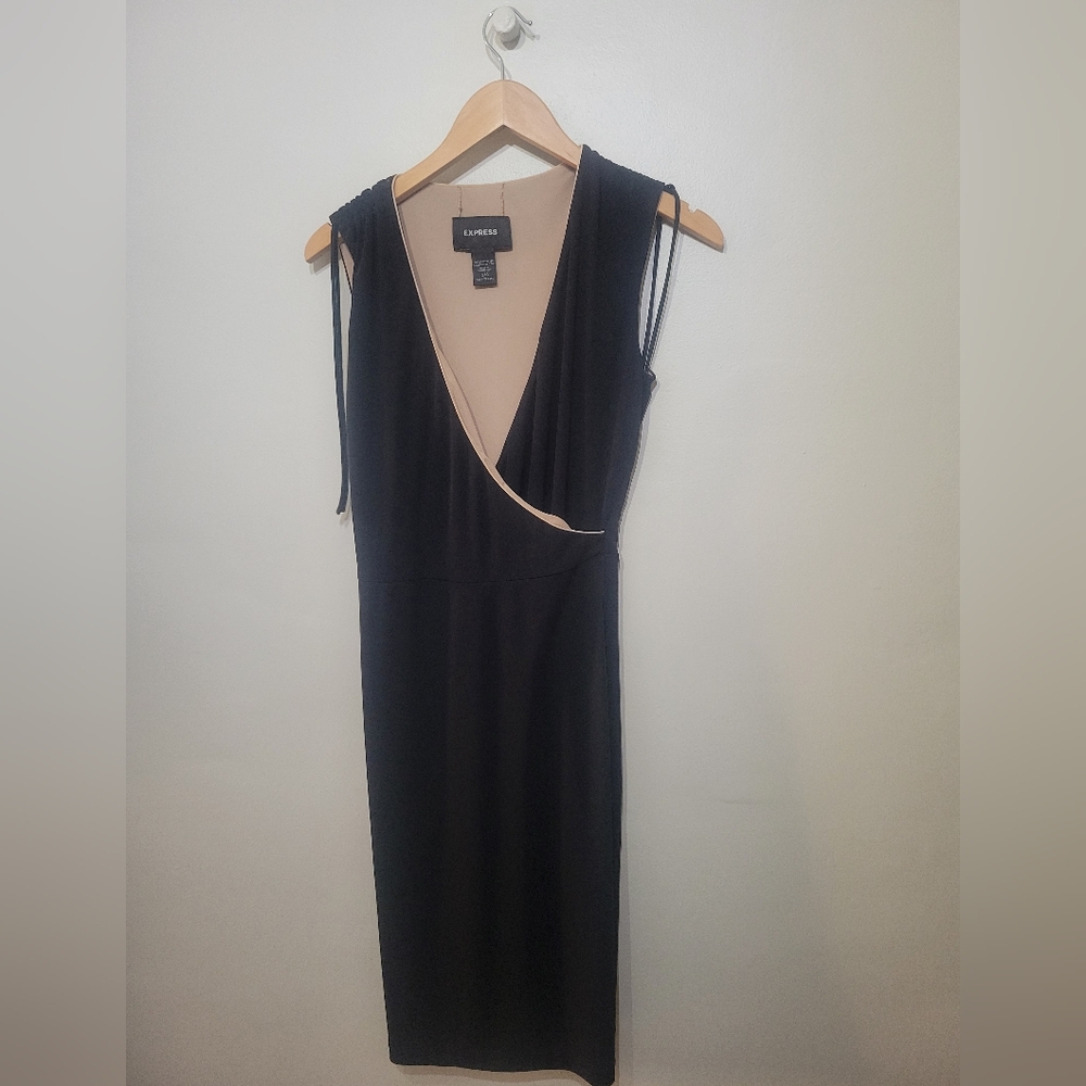 Express reversible knee length dress